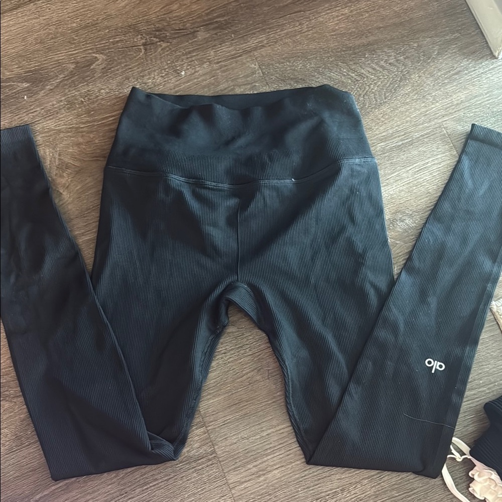 Alo Yoga Seamless Ribbed Leggings